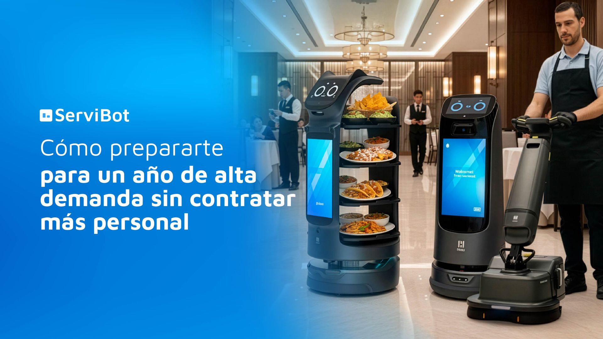Servibot Cómo prepararte para un año de alta demanda sin contratar más personal