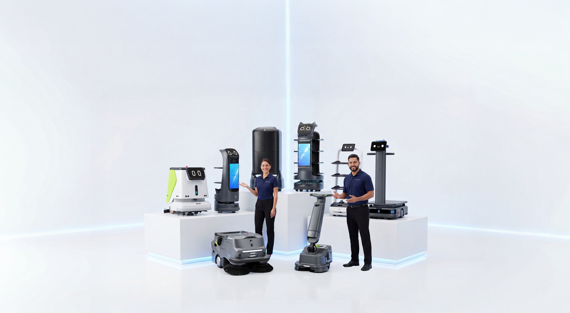 Robots Meseros, Industriales y Limpieza | ServiBot