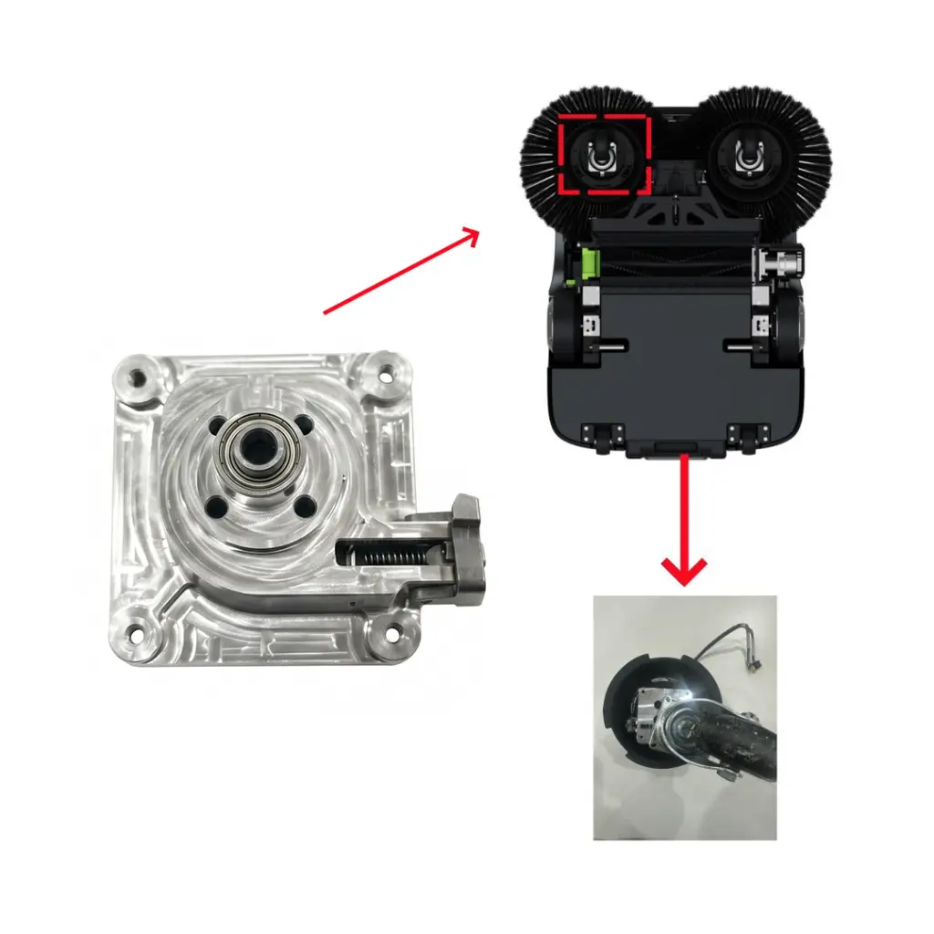 Right universal wheel mounting plate assembly.webp