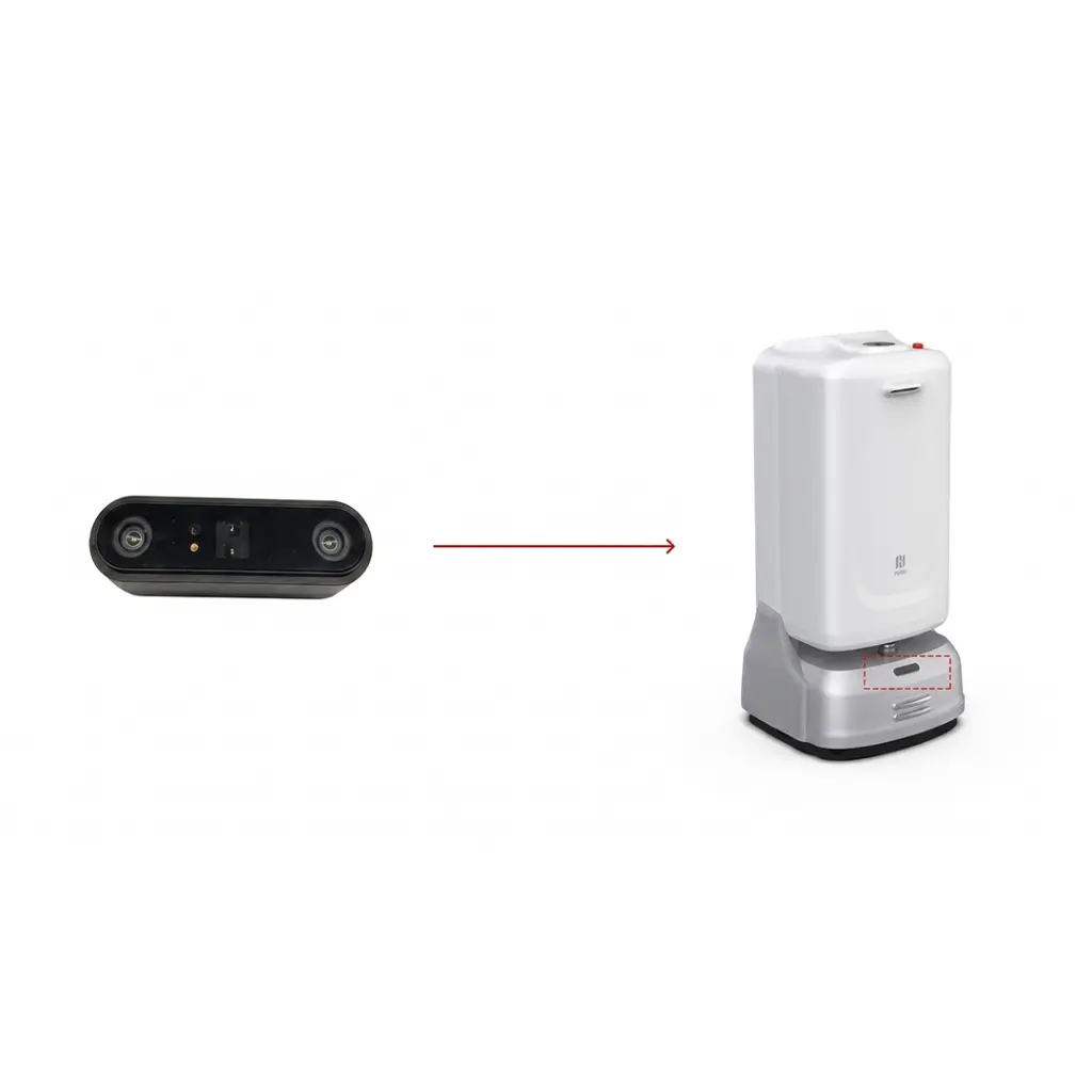 Sensor RGBD DabaiMax orientado hacia arriba -2.webp