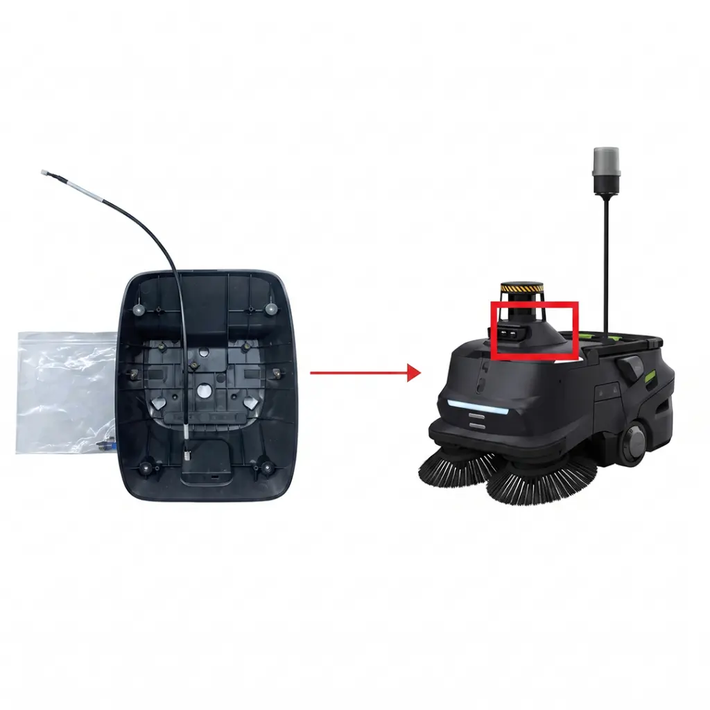 Lower shell for 3D LiDAR module.webp