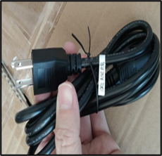 Cable de alimentación para cargador