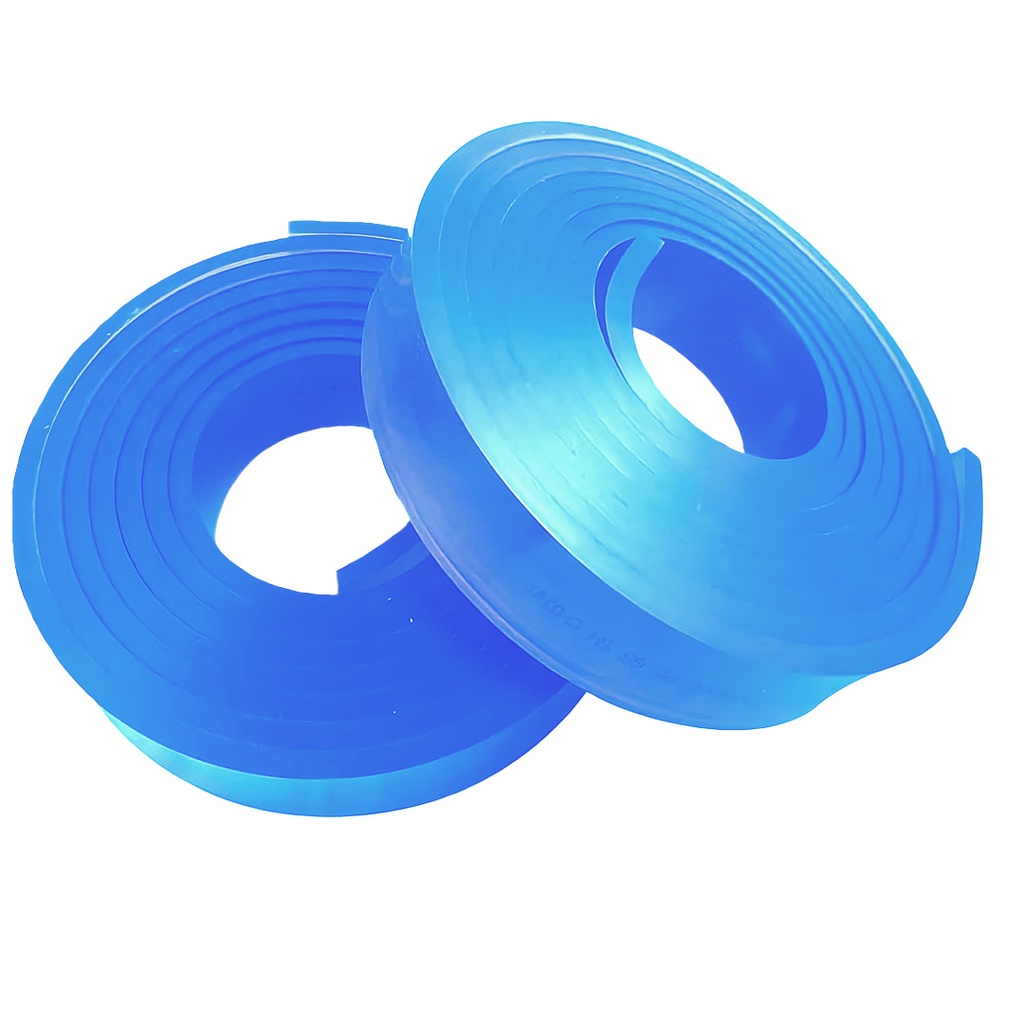 Squeegee-rubber PU strip (azul)