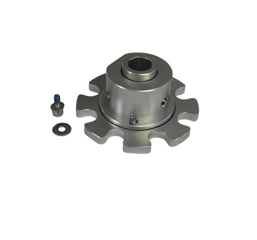 Anti-drop brush mount - side brush mount