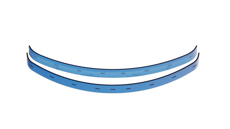 Blue Rubber Blades