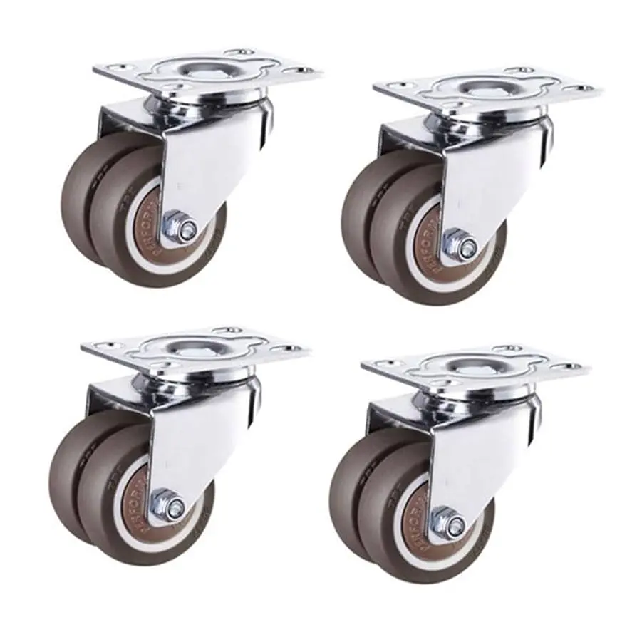 Rueda doble universal 2" 