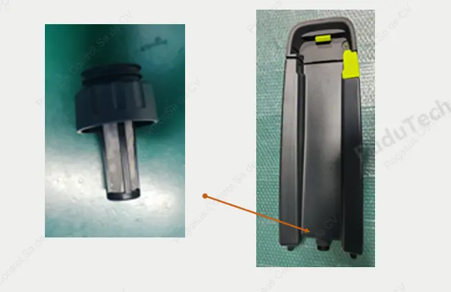 Filtro del tanque de solución