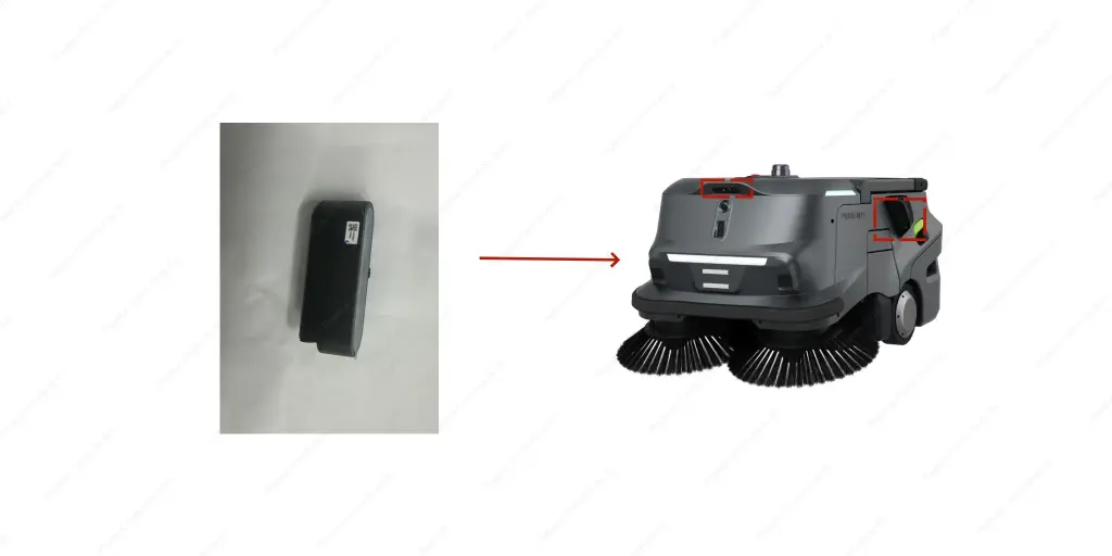 Sensor RGBD de repuesto para MT1