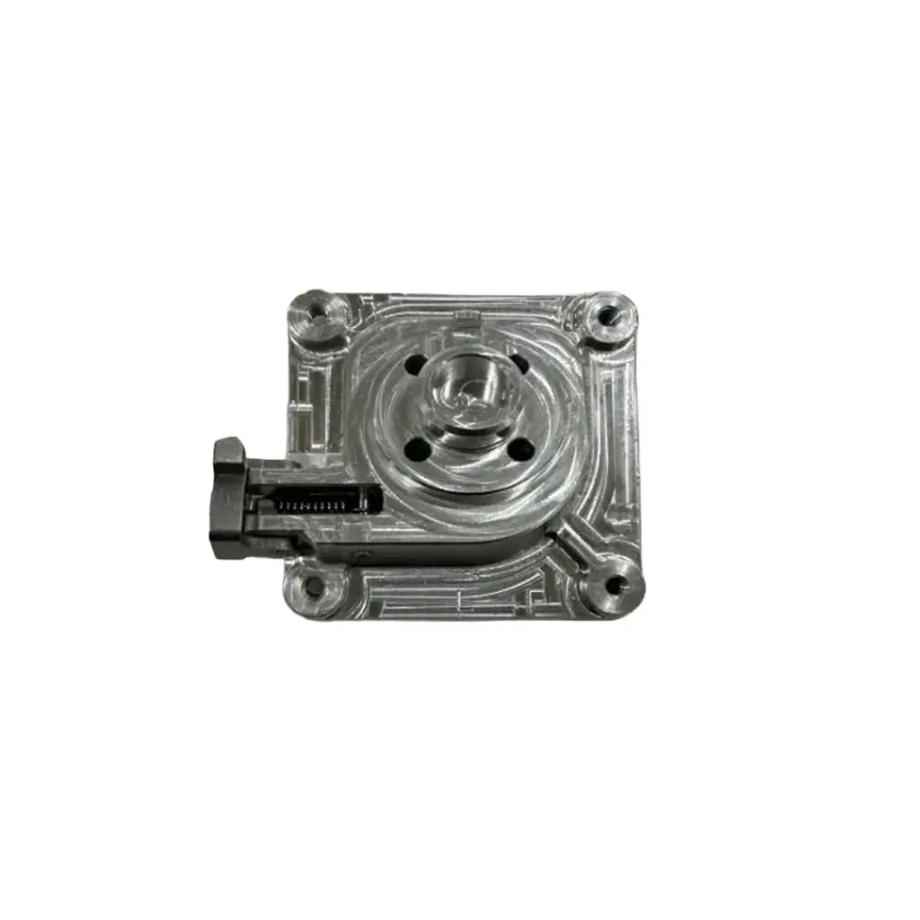 Left universal wheel mounting plate assembly