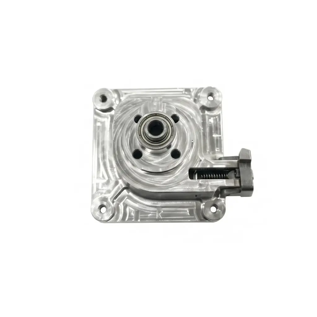 Right universal wheel mounting plate assembly
