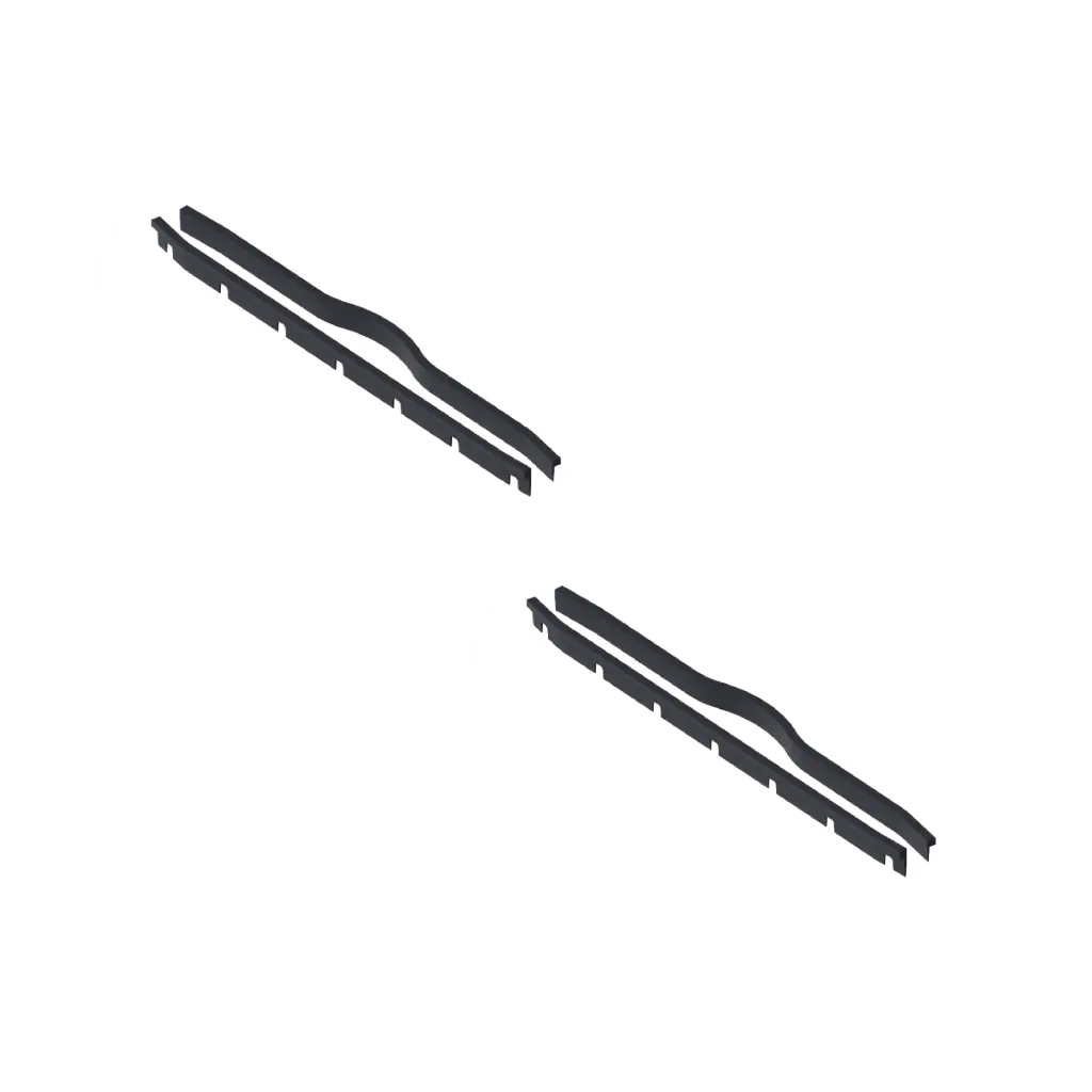 Vacuum squeegee rubber strip