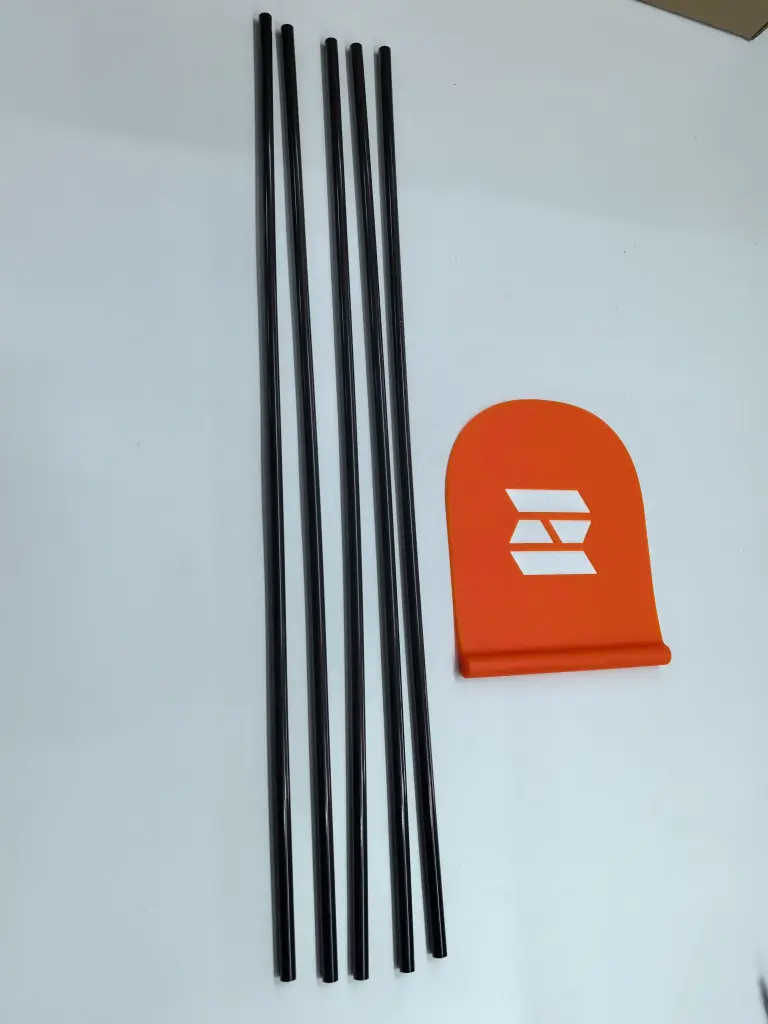 Safety warning flag