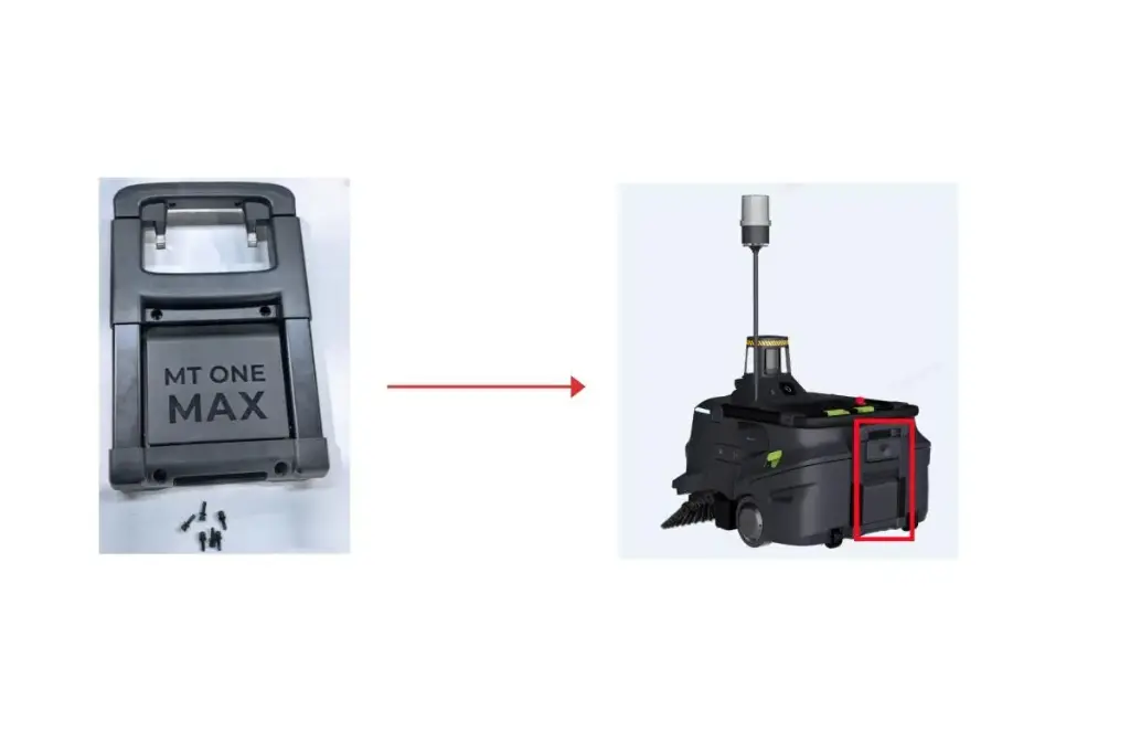 MT1 series, Dustbin pull rod