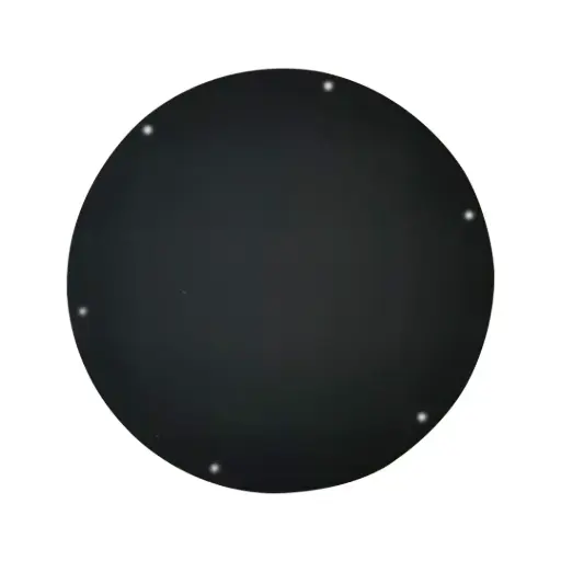 [72-090-0205] High rise 8m 2D code disk (black)