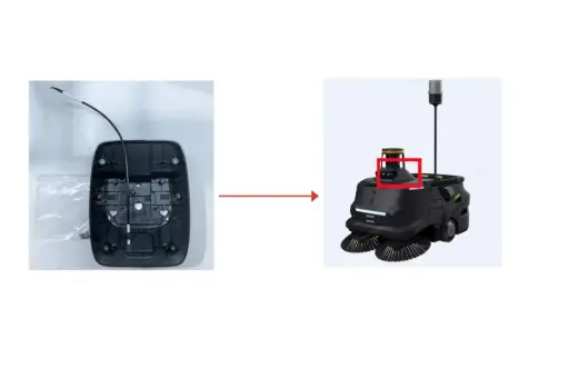 [72-096-1068] Lower shell for 3D LiDAR module