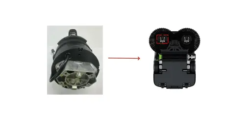 [72-096-1073] Right side brush module